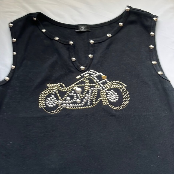 Harley Davis women’s jeans with matching tank top. Preowned - Picture 3 of 12